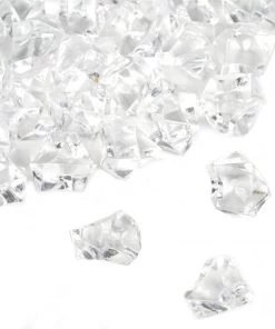 HIER_4830 Chargers & Centerpieces 400 Pack Clear Mini Acrylic Ice Bead Vase Fillers Table Decoration 11 HIER_4830 Chargers & Centerpieces 400 Pack Clear Mini Acrylic Ice Bead Vase Fillers Table Decoration