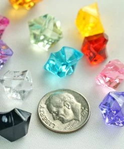 HIER_4830 Chargers & Centerpieces 400 Pack Clear Mini Acrylic Ice Bead Vase Fillers Table Decoration 17 HIER_4830 Chargers & Centerpieces 400 Pack Clear Mini Acrylic Ice Bead Vase Fillers Table Decoration