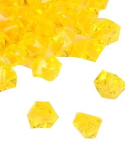 HIER_4830 400 Pack Gold Mini Acrylic Ice Bead Vase Fillers Table Decoration Chargers & Centerpieces 9 HIER_4830 400 Pack Gold Mini Acrylic Ice Bead Vase Fillers Table Decoration Chargers & Centerpieces