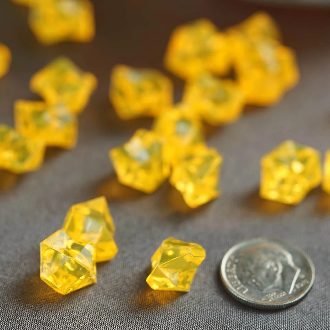 HIER_4830 400 Pack Gold Mini Acrylic Ice Bead Vase Fillers Table Decoration Chargers & Centerpieces 6 HIER_4830 400 Pack Gold Mini Acrylic Ice Bead Vase Fillers Table Decoration Chargers & Centerpieces