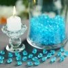 HIER_4830 400 Pack Turquoise Mini Acrylic Ice Bead Vase Fillers Table Decoration