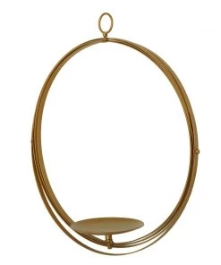 HIER_4330 Tabletop Decor 24" Gold Wrought Iron Folding Ball Floral Sphere | Geometric Hanging Vase Holder 27 HIER_4330 Tabletop Decor 24