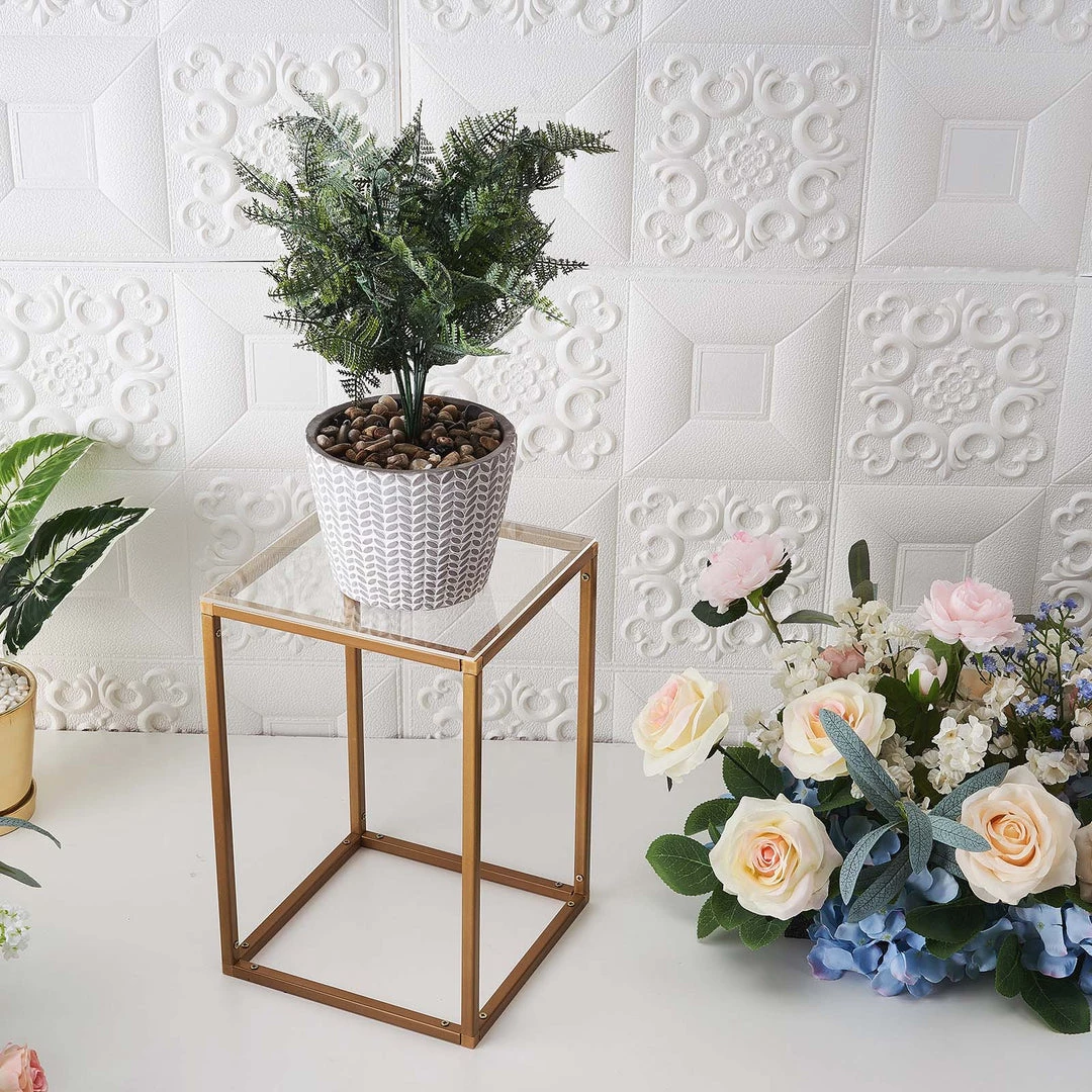 HIER_5170 2 Pack 8"x8" Plexiglass Sheets, 3mm Thick Clear Acrylic Sheets With Protective Film Chargers & Centerpieces 6 HIER_5170 2 Pack 8"x8" Plexiglass Sheets, 3mm Thick Clear Acrylic Sheets With Protective Film Chargers & Centerpieces