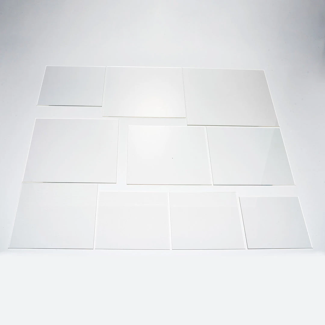 HIER_5170 2 Pack 8"x8" Plexiglass Sheets, 3mm Thick Clear Acrylic Sheets With Protective Film Chargers & Centerpieces 12 HIER_5170 2 Pack 8"x8" Plexiglass Sheets, 3mm Thick Clear Acrylic Sheets With Protective Film Chargers & Centerpieces