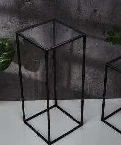 HIER_5170 Chargers & Centerpieces 4 Pack | Plexiglass Sheets, 3mm Thick Clear Acrylic Sheets With Protective Film - Assorted Size