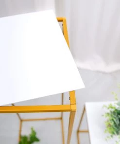 HIER_5170 Chargers & Centerpieces 4 Pack | Plexiglass Sheets, 3mm Thick White Acrylic Sheets With Protective Film - Assorted Size