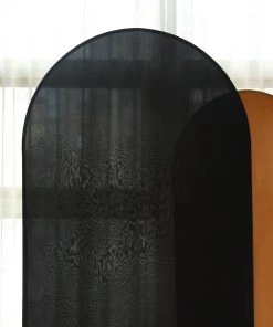 HIER_3110 7ft Black Spandex Fit Round Top Backdrop Frame Stand Cover, 2-Sided Wedding Arch Cover 15 HIER_3110 7ft Black Spandex Fit Round Top Backdrop Frame Stand Cover, 2-Sided Wedding Arch Cover