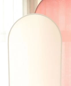 HIER_3110 Backdrop Panels 5ft Beige Spandex Fit Round Top Backdrop Frame Stand Cover, 2-Sided Wedding Arch Cover