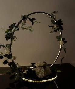 HIER_3740 16ft Warm White Flexible Under Cabinet LED Strip Lights Super Bright 5050 SMD Waterproof LED Wall Light TV Backlight Chargers & Centerpieces