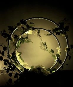 HIER_3740 16ft Warm White Flexible Under Cabinet LED Strip Lights Super Bright 5050 SMD Waterproof LED Wall Light TV Backlight Chargers & Centerpieces