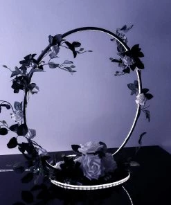 HIER_3720 Chargers & Centerpieces 16ft Cool White Flexible Under Cabinet LED Strip Lights Super Bright 5050 SMD Waterproof LED Wall Light TV Backlight