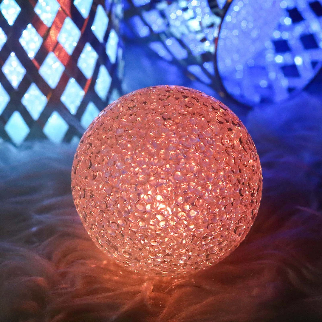HIER_3710 4 Pack | 3" Color Changing Portable LED Centerpiece Ball Lights | Battery Operated LED Orbs 16 HIER_3710 4 Pack | 3" Color Changing Portable LED Centerpiece Ball Lights | Battery Operated LED Orbs