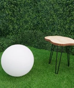 HIER_3740 16” LED Color Cordless Color Changing Floating Pool Lights With Remote - 16 RGB Colors With 4 Color Modes Chargers & Centerpieces