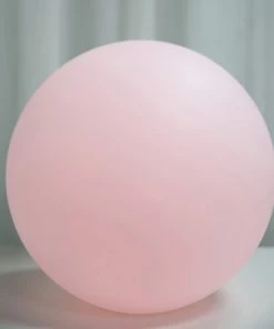 HIER_3740 16” LED Color Cordless Color Changing Floating Pool Lights With Remote - 16 RGB Colors With 4 Color Modes Chargers & Centerpieces