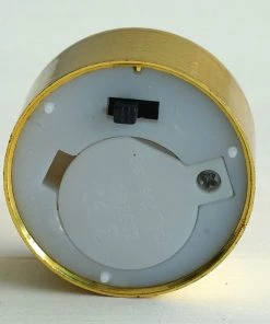 HIER_3720 12 Pack | Metallic Flameless LED Candles | Battery Operated Tea Light Candles | Gold 40 HIER_3720 12 Pack | Metallic Flameless LED Candles | Battery Operated Tea Light Candles | Gold