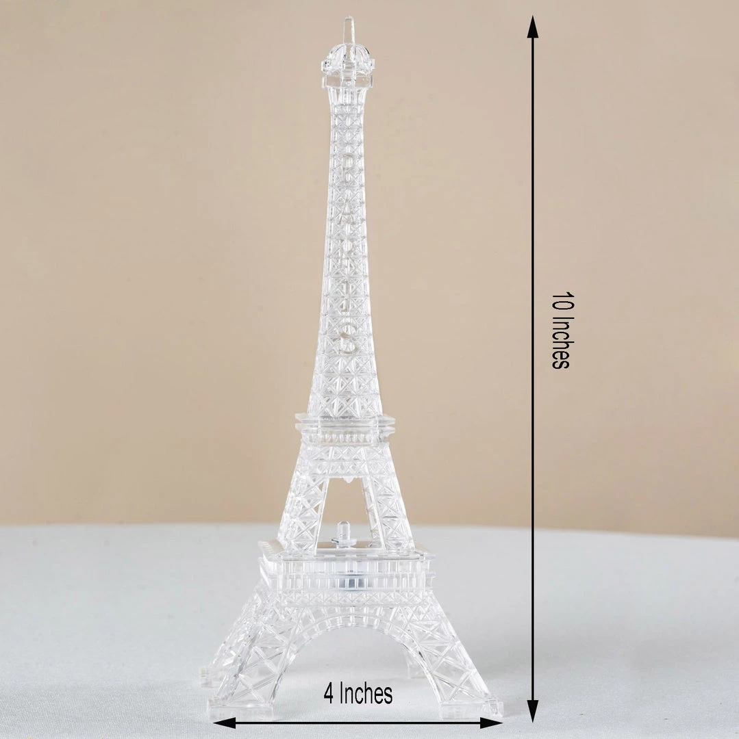 HIER_3730 10" | LED Light Up | Color Changing Eiffel Tower Night Light 3 HIER_3730 10" | LED Light Up | Color Changing Eiffel Tower Night Light