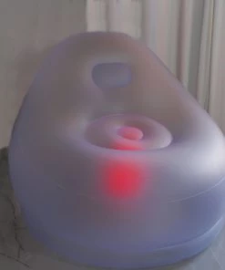 HIER_3700 LED Light Up Inflatable Waterproof Chair, Illuminated Furniture | Battery Operated With Remote Control - 40