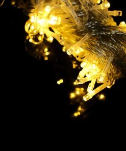 HIER_3720 30FT | 100 LED Warm White Sequential String Lights Chargers & Centerpieces