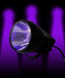 HIER_3740 Chargers & Centerpieces 3 Watt Purple LED Backdrop Uplight Landscape Spotlight