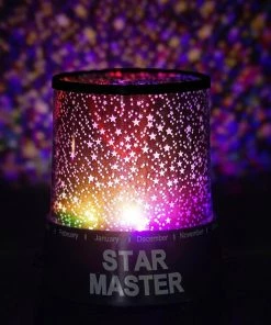 HIER_3740 Chargers & Centerpieces Color Changing Sky Projector Night Lamp