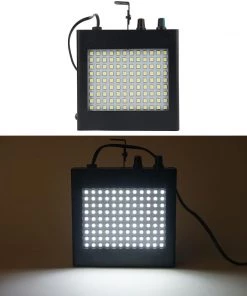 HIER_3740 108 LED 25 Watt Super Bright White Strobe Light With Dual Mode Flash & Speed Control