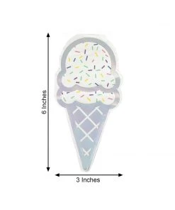 HIER_5470 20 Pack | Cone Beverage Cocktail Napkins, Disposable Paper Napkins - 12