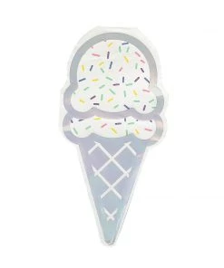 HIER_5470 20 Pack | Cone Beverage Cocktail Napkins, Disposable Paper Napkins - 12