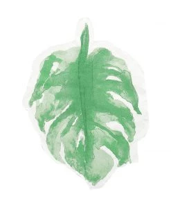 HIER_5470 20 Pack | Leaf Beverage Cocktail Napkins, Disposable Paper Napkins - 12