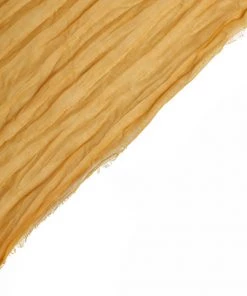 HIER_2210 5 Pack | Mustard Yellow Gauze Cheesecloth Cotton Dinner Napkins | 24