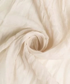 HIER_2210 5 Pack | Cream Gauze Cheesecloth Cotton Dinner Napkins | 24