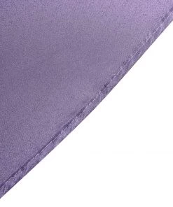 HIER_2210 Linen Napkins 5 Pack | Violet Amethyst Seamless Cloth Dinner Napkins, Wrinkle Resistant Linen | 17
