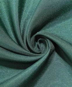 HIER_2210 5 Pack | Hunter Emerald Green Seamless Cloth Dinner Napkins, Wrinkle Resistant Linen | 17
