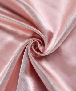 HIER_2210 5 Pack | Dusty Rose Seamless Satin Cloth Dinner Napkins, Wrinkle Resistant | 20