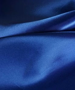 HIER_2210 5 Pack | Royal Blue Seamless Satin Cloth Dinner Napkins, Wrinkle Resistant | 20