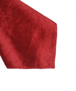 HIER_2210 5 Pack | Burgundy Premium Sheen Finish Velvet Cloth Dinner Napkins - 20