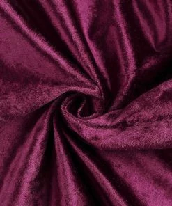 HIER_2210 5 Pack | Eggplant Premium Sheen Finish Velvet Cloth Dinner Napkins - 20