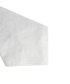 HIER_2210 5 Pack | White Premium Sheen Finish Velvet Cloth Dinner Napkins - 20