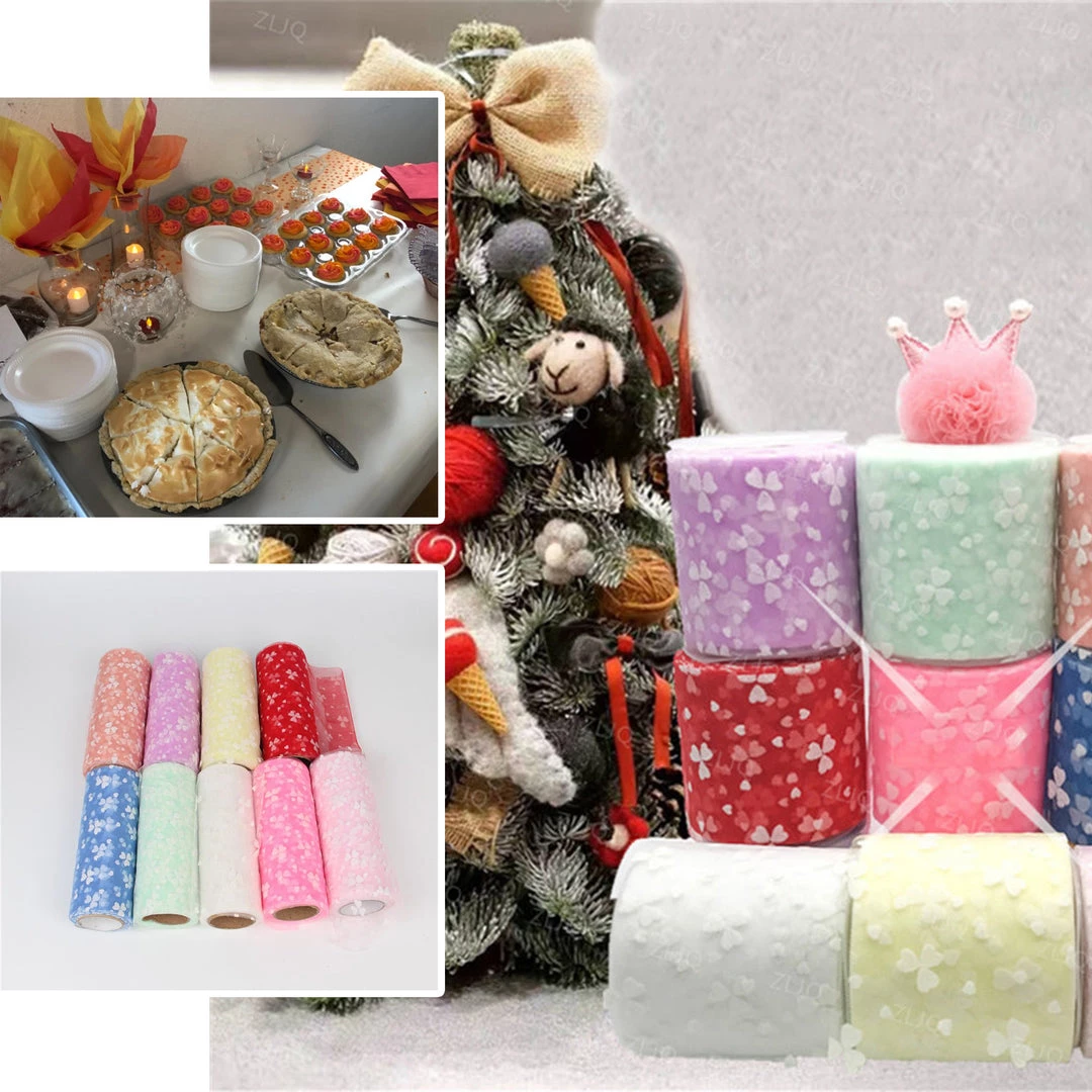 HIER_5220 Fabric Bolts & Bags 6" X 10 Yards Black | Sheer Floral Fabric | Printed Organza Fabric Roll - Clearance SALE 3 HIER_5220 Fabric Bolts & Bags 6" X 10 Yards Black | Sheer Floral Fabric | Printed Organza Fabric Roll - Clearance SALE