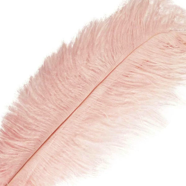 HIER_5180 12 Pack | 13"-15" Rose Gold Natural Plume Real Ostrich Feathers Vase Centerpiece Chargers & Centerpieces 15 HIER_5180 12 Pack | 13"-15" Rose Gold Natural Plume Real Ostrich Feathers Vase Centerpiece Chargers & Centerpieces