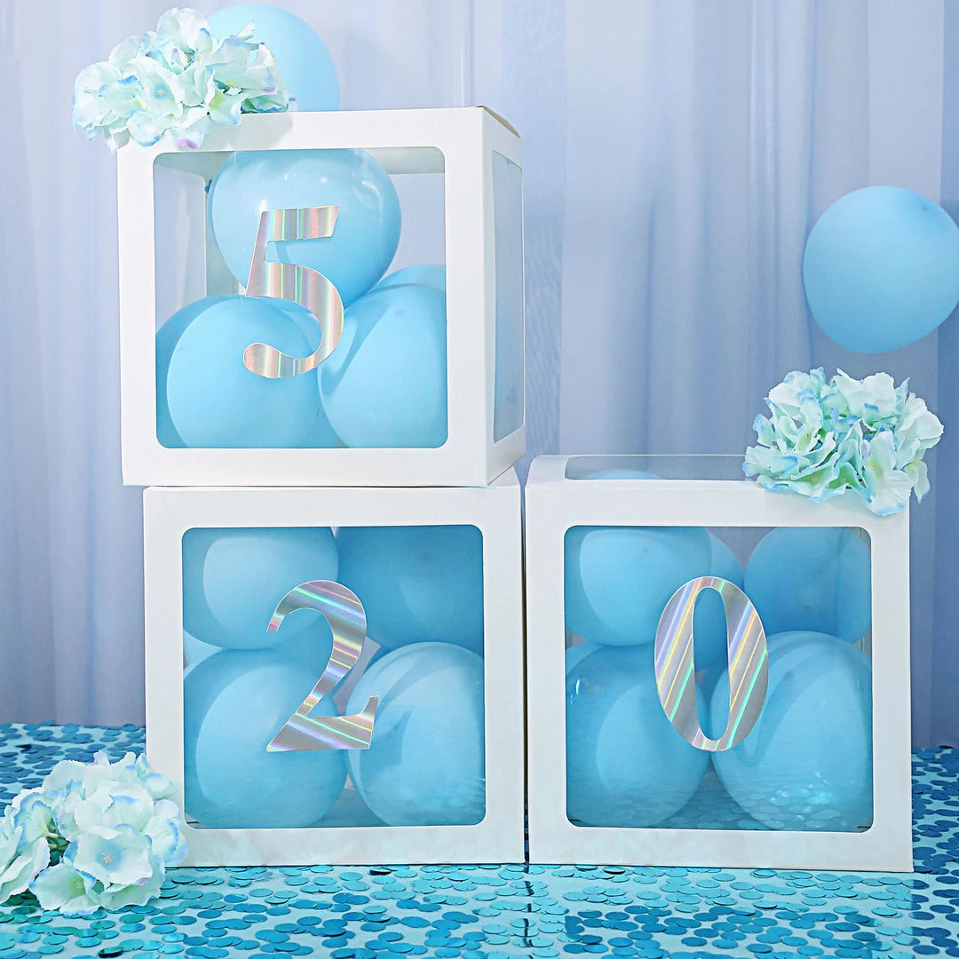 HIER_5150 4 Pack - 5" Iridescent Number Stickers Banner, Customizable Stick On Numbers - 2 Table Numbers 15 HIER_5150 4 Pack - 5" Iridescent Number Stickers Banner, Customizable Stick On Numbers - 2 Table Numbers