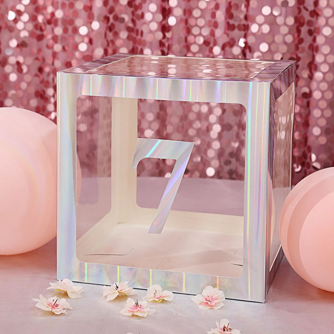 HIER_5150 Table Numbers 4 Pack - 5" Iridescent Number Stickers Banner, Customizable Stick On Numbers - 7 1 HIER_5150 Table Numbers 4 Pack - 5" Iridescent Number Stickers Banner, Customizable Stick On Numbers - 7