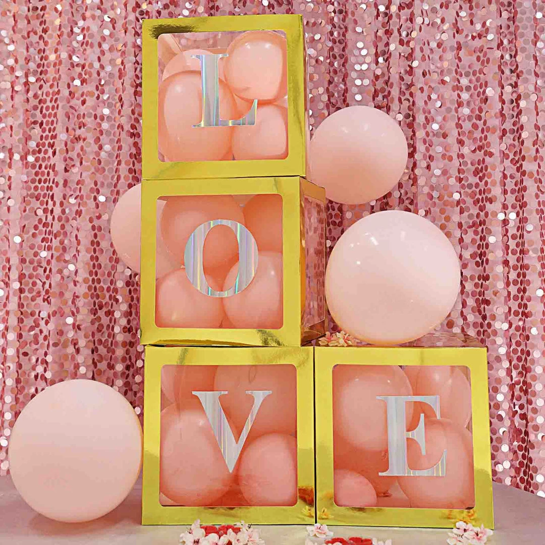 HIER_5150 4 Pack - 5" Iridescent Alphabet Stickers Banner, Customizable Stick On Letters - P 7 HIER_5150 4 Pack - 5" Iridescent Alphabet Stickers Banner, Customizable Stick On Letters - P