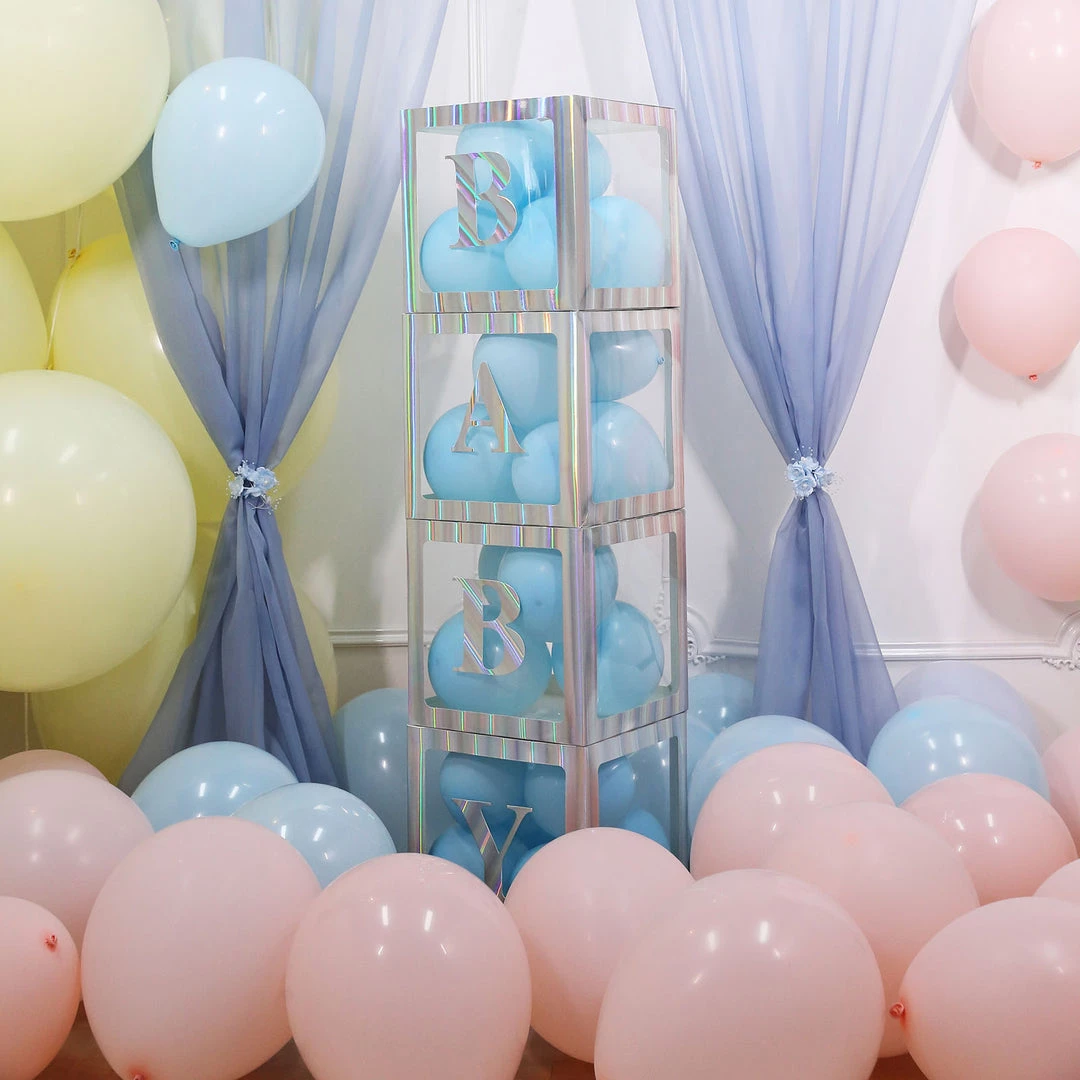 HIER_5150 4 Pack - 5" Iridescent Alphabet Stickers Banner, Customizable Stick On Letters - P 12 HIER_5150 4 Pack - 5" Iridescent Alphabet Stickers Banner, Customizable Stick On Letters - P