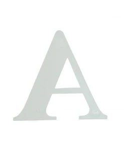 HIER_5150 4 Pack - 5" Iridescent Alphabet Stickers Banner, Customizable Stick On Letters - P 49 HIER_5150 4 Pack - 5