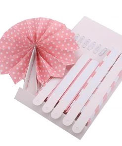 HIER_3300 Tabletop Decor Set Of 6 | Pink Paper Fan Decorations | Paper Pinwheels Wall Hanging Decorations Party Backdrop Kit | 8" | 12" | 16" 25 HIER_3300 Tabletop Decor Set Of 6 | Pink Paper Fan Decorations | Paper Pinwheels Wall Hanging Decorations Party Backdrop Kit | 8