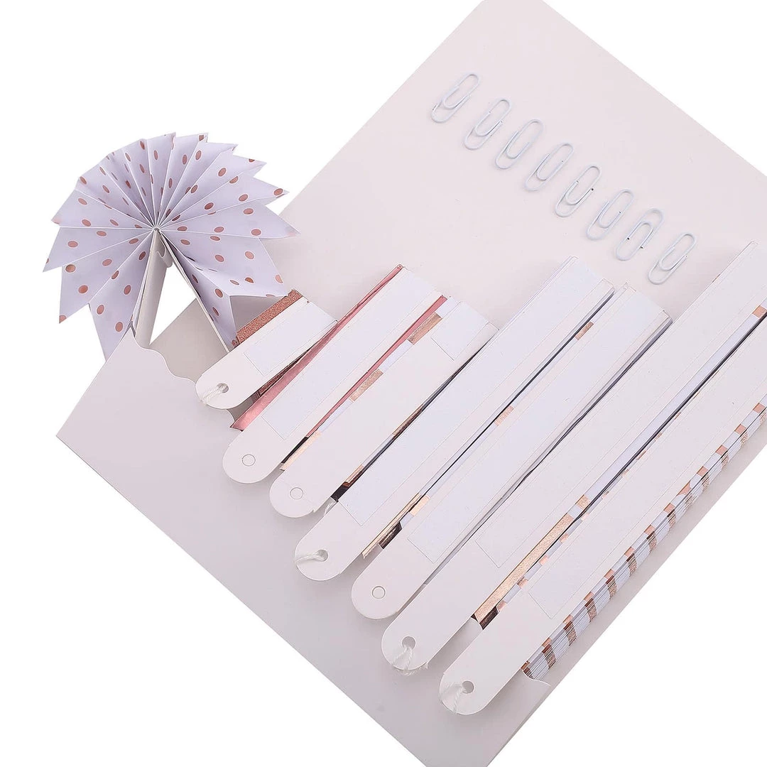 HIER_3300 Set Of 8 | Rose Gold | Gold Paper Fan Decorations | Paper Pinwheels Wall Hanging Decorations Party Backdrop Kit | 4" | 8" | 12" | 16" Tabletop Decor 12 HIER_3300 Set Of 8 | Rose Gold | Gold Paper Fan Decorations | Paper Pinwheels Wall Hanging Decorations Party Backdrop Kit | 4" | 8" | 12" | 16" Tabletop Decor