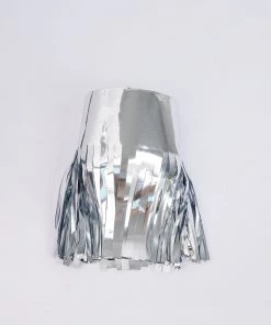 HIER_3300 Hanging Ceiling Decorations 16ft Metallic Silver Foil Tassel Fringe Backdrop Banner, Tinsel Garland Decor 15 HIER_3300 Hanging Ceiling Decorations 16ft Metallic Silver Foil Tassel Fringe Backdrop Banner, Tinsel Garland Decor