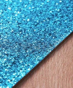 HIER_4720 6 Pack | Turquoise Sparkle Placemats Non Slip Decorative Table Placemat, Rectangle With Glitter Sparkles 21 HIER_4720 6 Pack | Turquoise Sparkle Placemats Non Slip Decorative Table Placemat, Rectangle With Glitter Sparkles