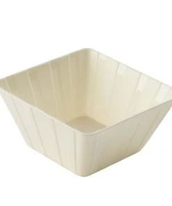 HIER_5420 12 Pack 7oz Modern Ivory Square Plastic Bowls, Disposable Mini Dessert Bowls Disposable Dinnerware 11 HIER_5420 12 Pack 7oz Modern Ivory Square Plastic Bowls, Disposable Mini Dessert Bowls Disposable Dinnerware