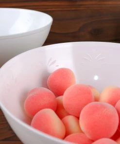 HIER_5420 4 Pack 32oz White Plastic Salad Bowls, Medium Disposable Serving Dishes Disposable Dinnerware 28 HIER_5420 4 Pack 32oz White Plastic Salad Bowls, Medium Disposable Serving Dishes Disposable Dinnerware